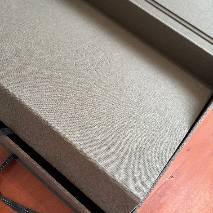 Caixa com Fichário A4 Personalizado em Hot Stamping