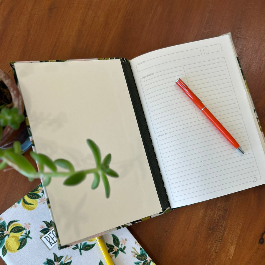 Caderno de Receitas Limão Siciliano