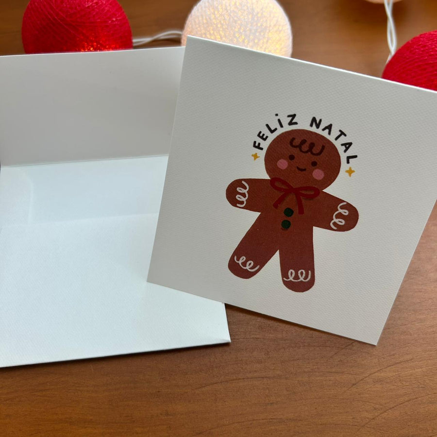 Cartão de Natal Ginger