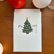 Cartão de Natal Árvore de Natal