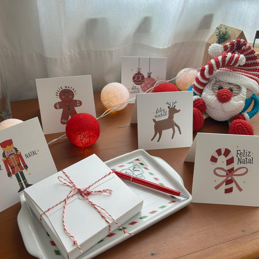 Caixa de Cartões de Natal – Coleção Completa Lá Na Villa