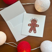Cartão de Natal Ginger