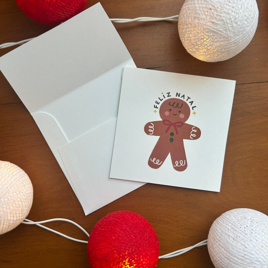 Cartão de Natal Ginger