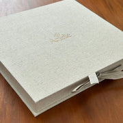Livro de Assinaturas com Caixa Livro Personalizado em Hot Stamping