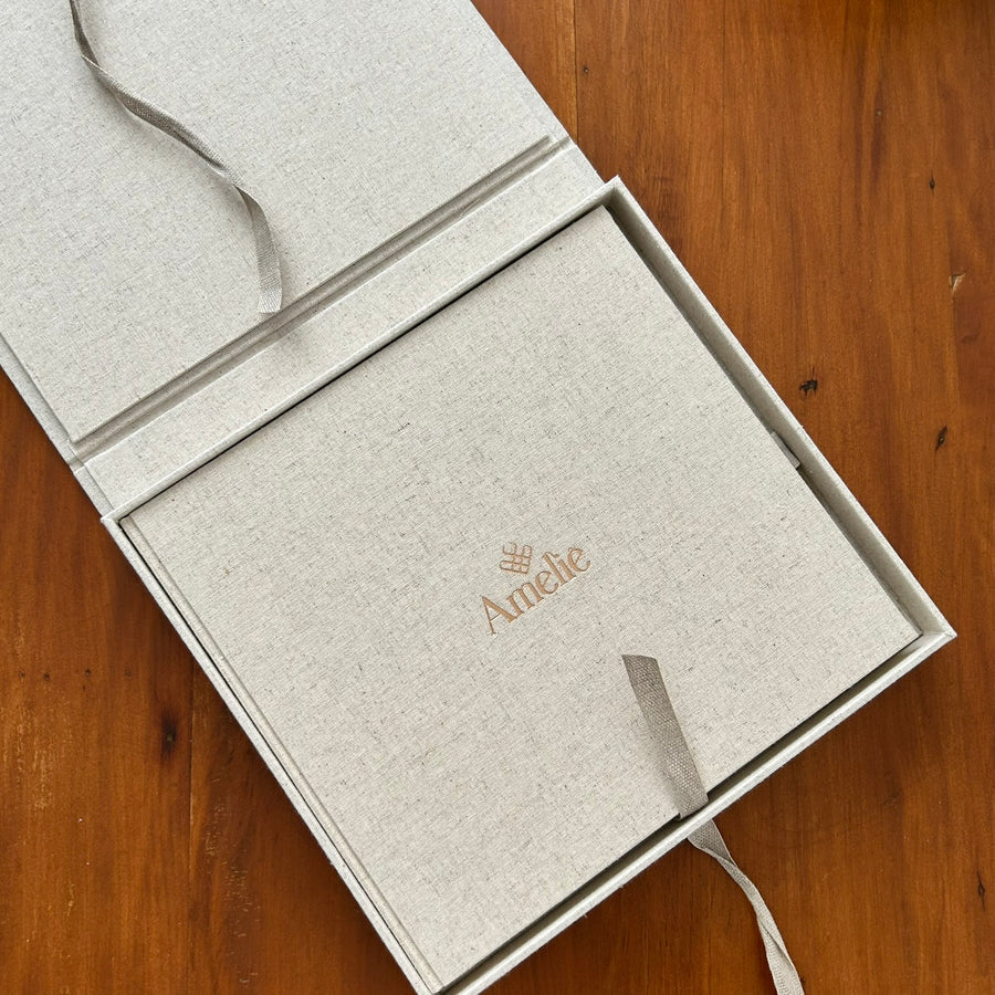 Livro de Assinaturas com Caixa Livro Personalizado em Hot Stamping