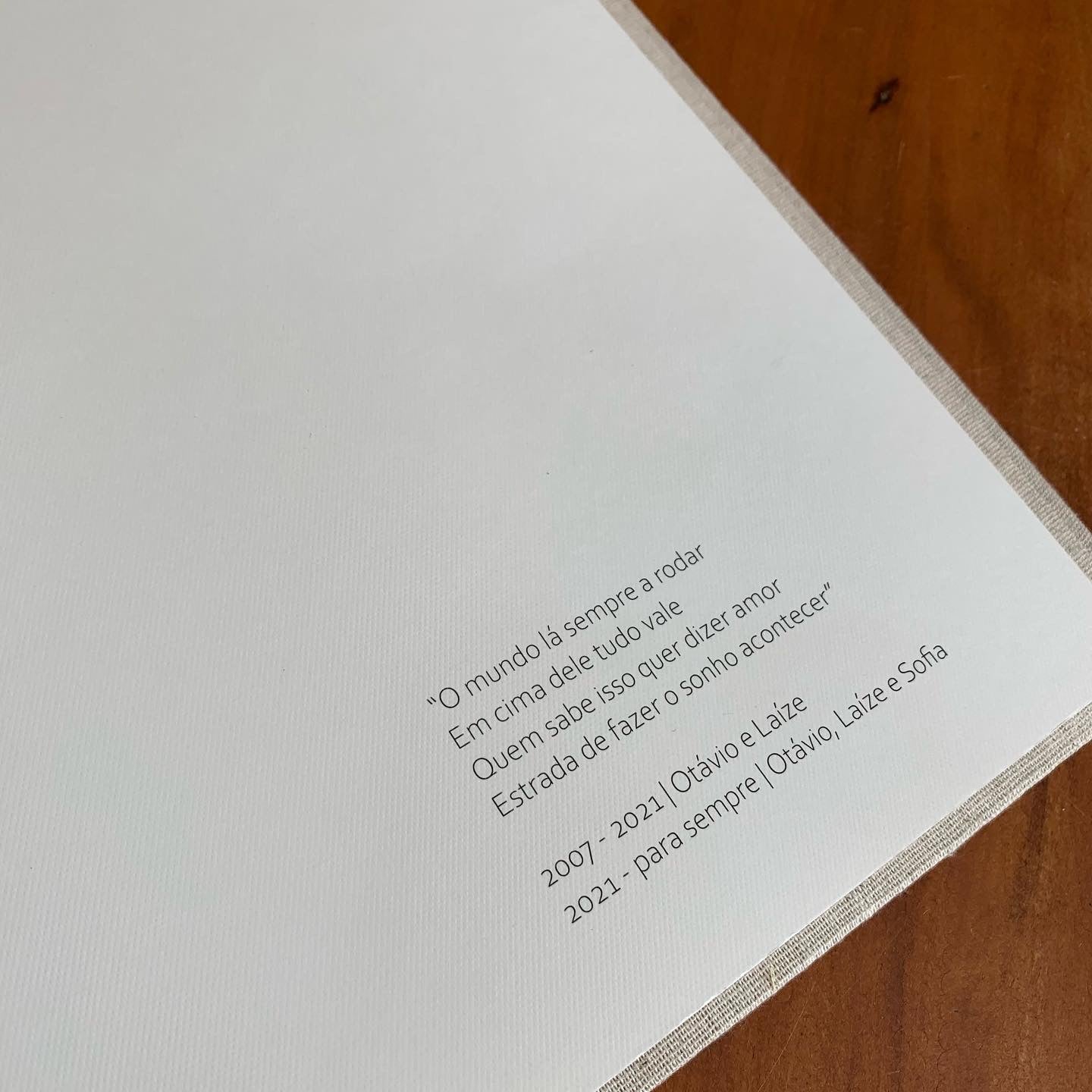 Álbum de Fotos "A Espera e a Chegada"