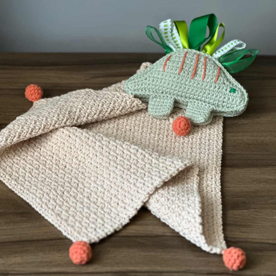 Amigurumi Naninha de Crochê Estegossauro