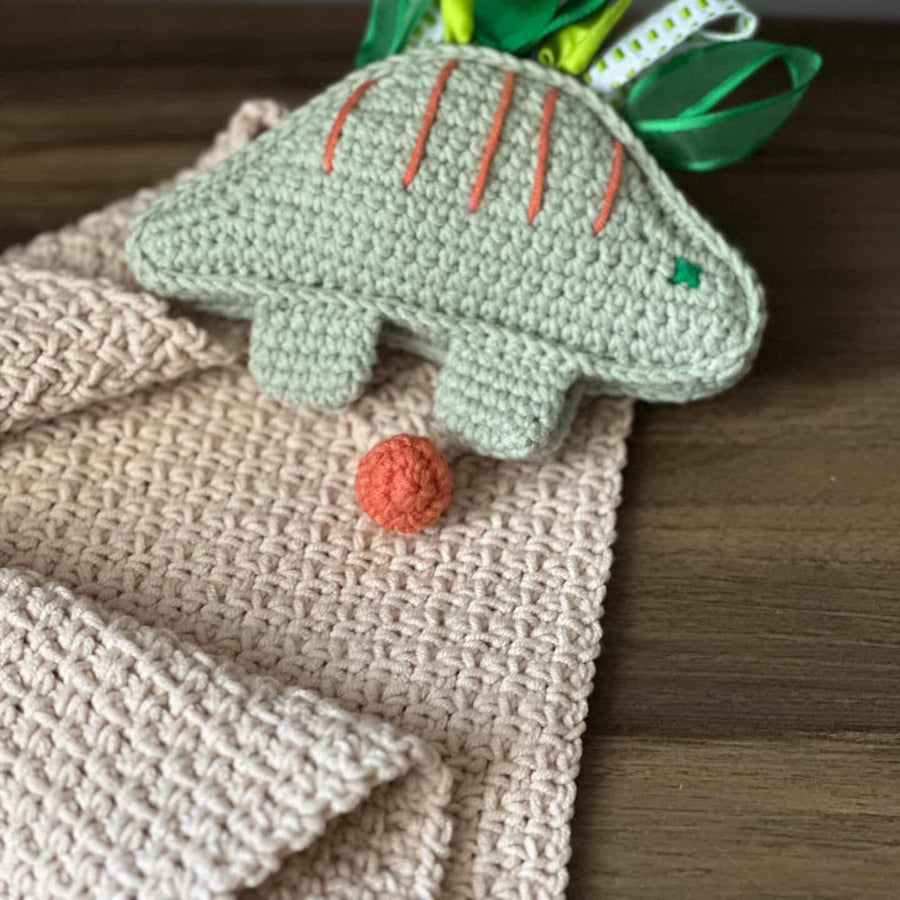 Amigurumi Naninha de Crochê Estegossauro