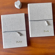 Kit 2 Cadernos de Votos Personalizado em Hot Stamping