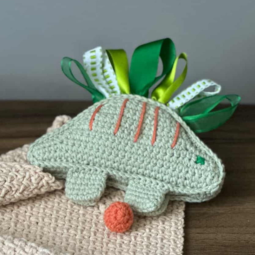 Amigurumi Naninha de Crochê Estegossauro